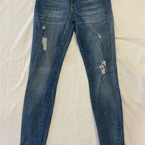 Current/Elliott Distressed Jeans Size 24